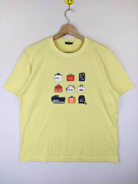 Other Designers Vintage - Steals🔥T Shirt Ellesse Sports Bag Printed Casual