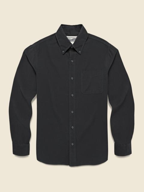 Schott Pinwale Corduroy Shirt - Black