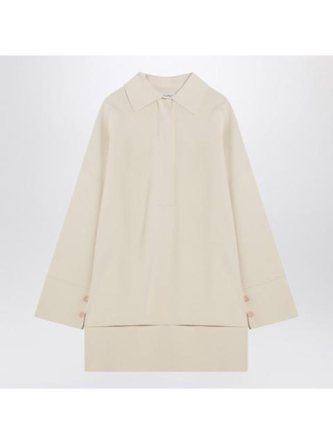 Max Mara Ivory Blouse In Viscose Yarn Women