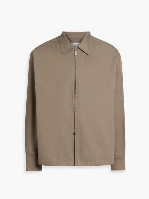 Other Designers Cotton-blend twill overshirt