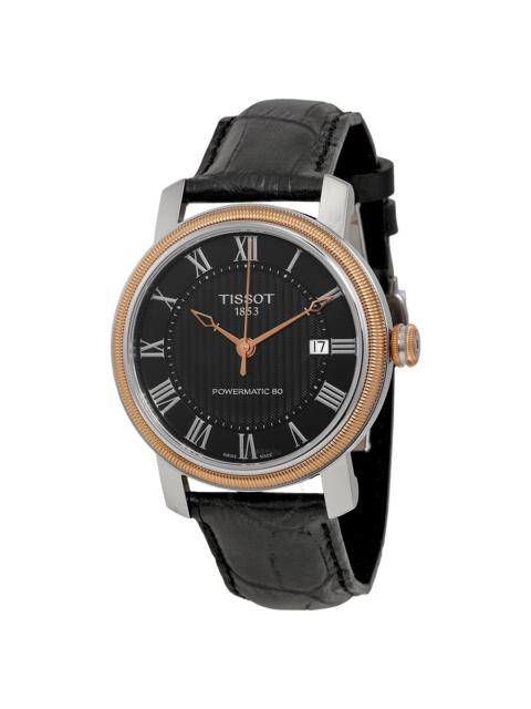 Other Designers Tissot T-Classic Bridgeport Powermatic 80 Black Dial Men's Watch T0974072605300