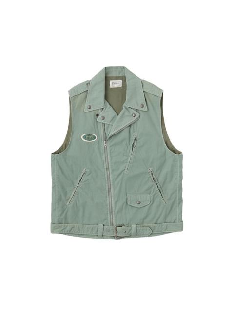 visvim STRABLER LIGHT VEST LT.GREEN