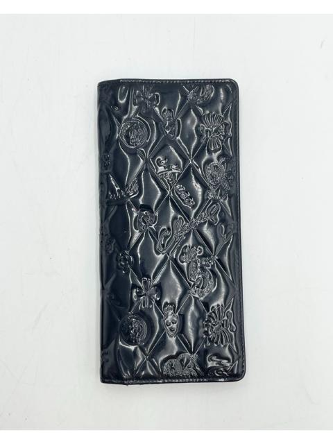Chanel Camellia Patent Long Wallet