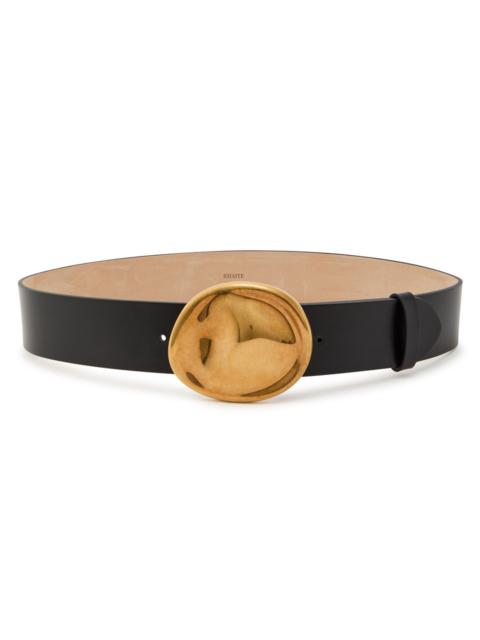 KHAITE Khaite Keefe Leather Belt