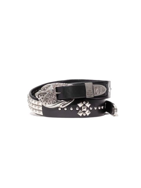 Enfants Riches Déprimés DOUBLE EAGLE BUCKLE BELT TEXAS SERENADE (BLACK)