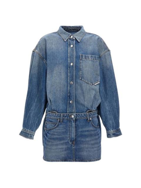 T by Alexander Wang Prestyle Mini Shirt Dress