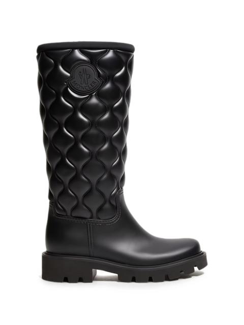 Moncler Moncler Women Kickstream Quilted Rain Boots