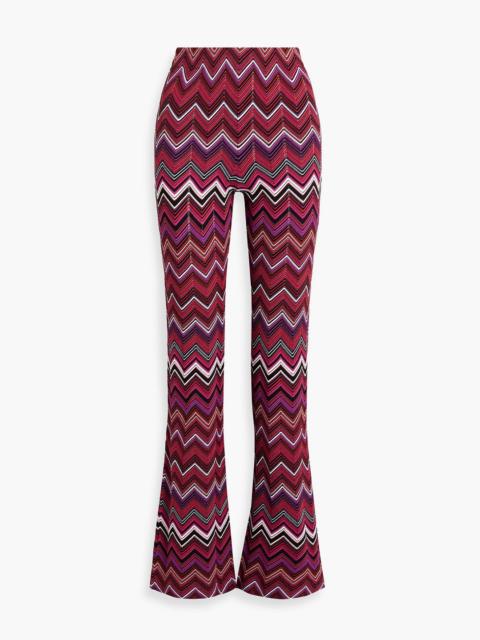Missoni Crochet-knit flared pants