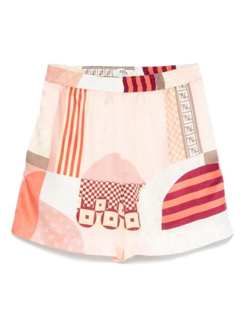 Fendi Women `Patchwork` Shorts