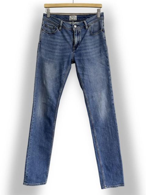 Acne Studios Acne Studios Slim Fit North Mid Blue Made In Italy