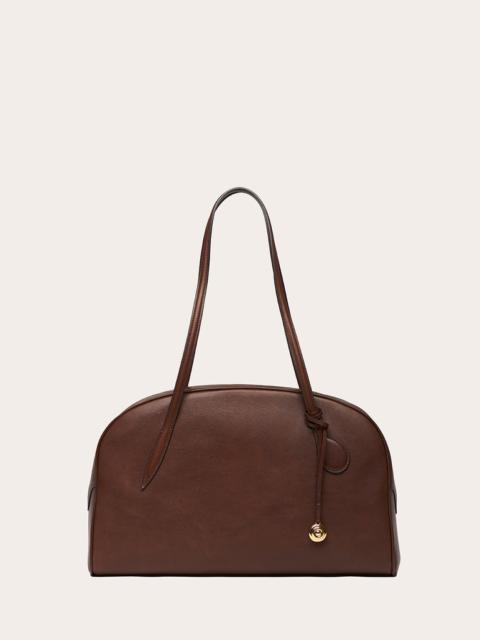Liffner BOWLING BAG DARK BROWN