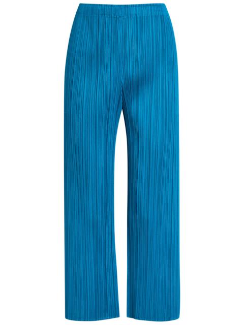 Pleats Please Issey Miyake Pleats Please Issey Miyake Pleated Wide-leg Trousers