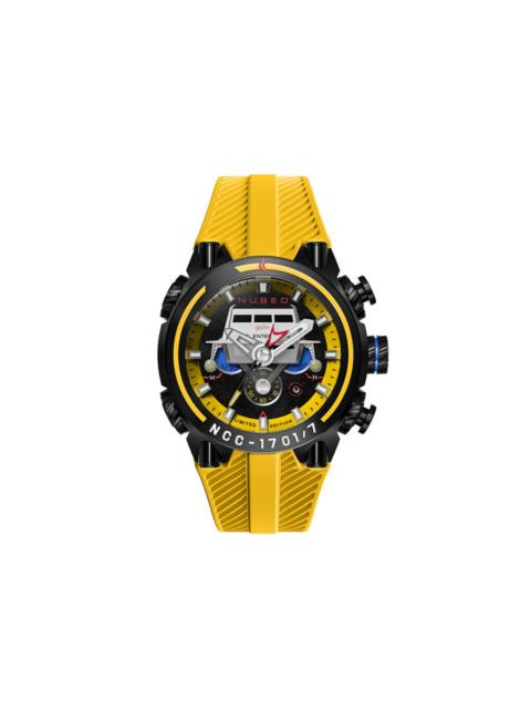 Other Designers Nubeo Deimos Chronograph Yellow Dial Men's Watch NB-6118-02