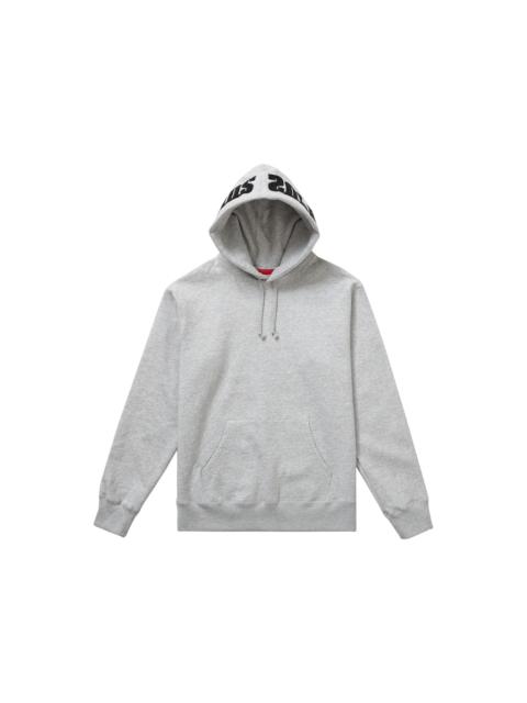 Supreme Supreme Mirrored Logo Hooded Sweatshirt (FW19) Heather Grey