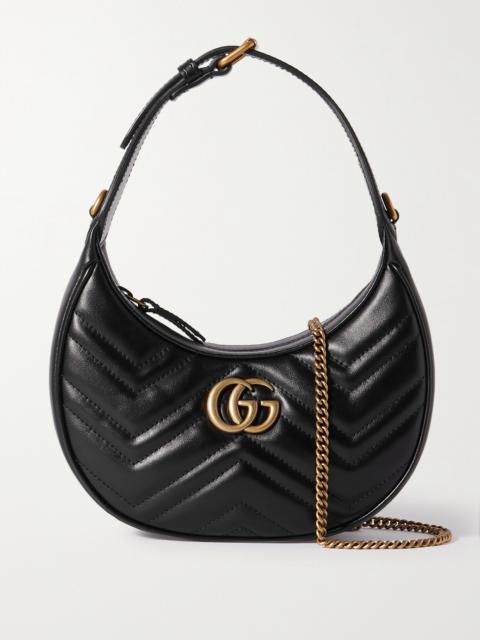 GUCCI Marmont 2.0 Mini Quilted Leather Shoulder Bag