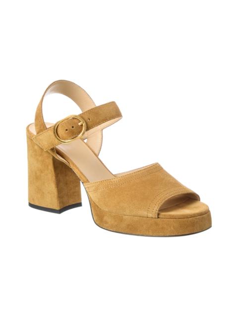 Valentino Valentino VLogo Signature 100 Suede Sandal