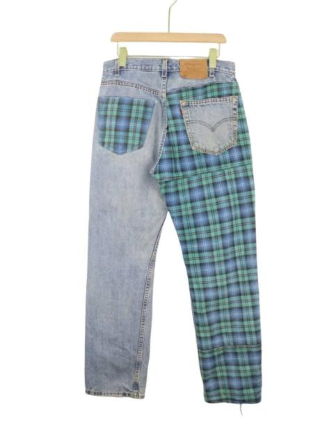 Levi's RARE 505 LEVIʻS HYBRID DISTRESS Reconstructed Rebuild Denim