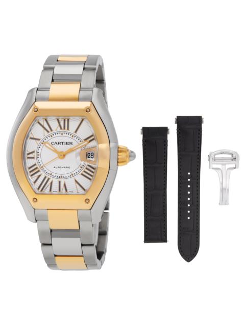 Cartier Cartier Roadster Large Model Automatic White Dial Watch W2RD0010