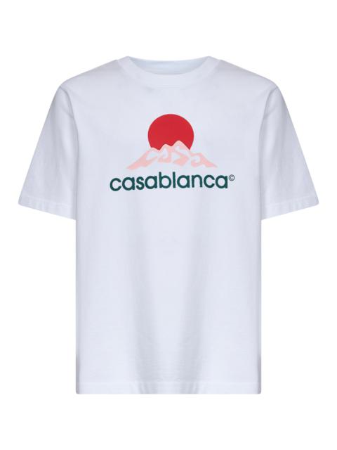 CASABLANCA White Montagne T-shirt