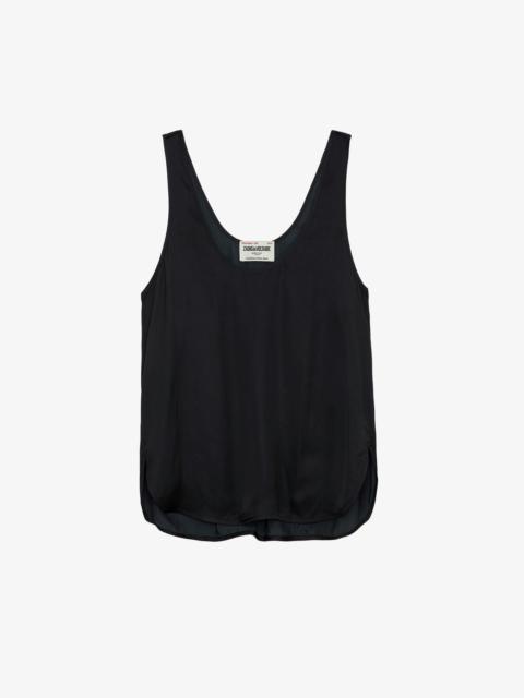 Zadig & Voltaire Carys Satin Top