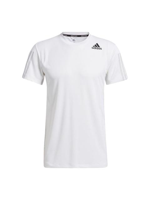 adidas adidas Hrdy 3s Tee Training Sports Short Sleeve White GP7656
