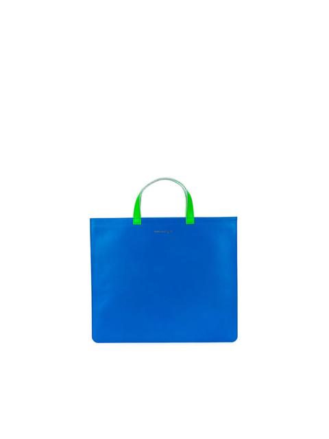 Comme Des Garçons SA9000SF TOTE BAG - BLUE/ORANGE