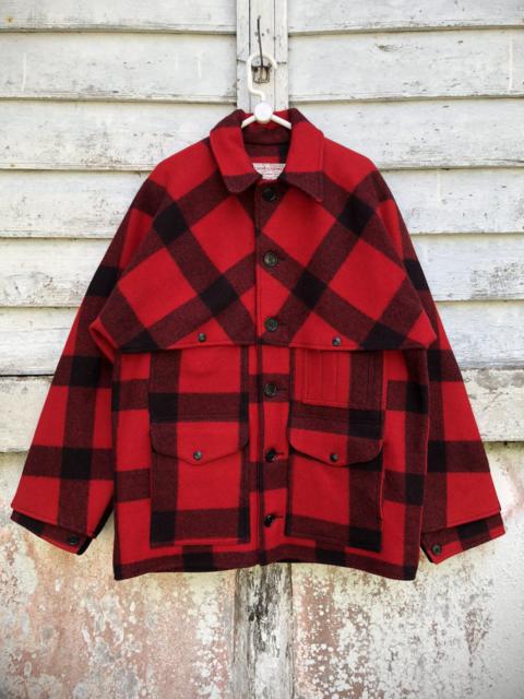 Vintage - 80s Filson Double Mackinaw Buffalo Plaid Cruiser Hunting Jkt
