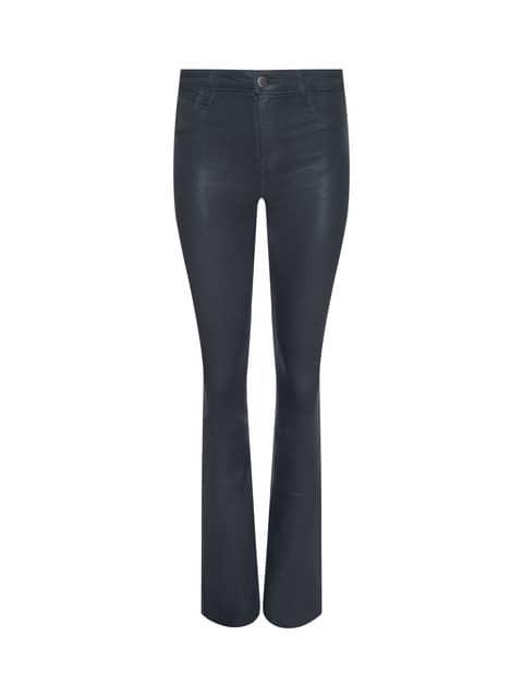 L'AGENCE Ruth Coated Straight-Leg Jean