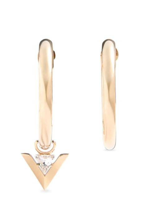 Valentino Valentino Garavani 'Je les V' hoop earrings