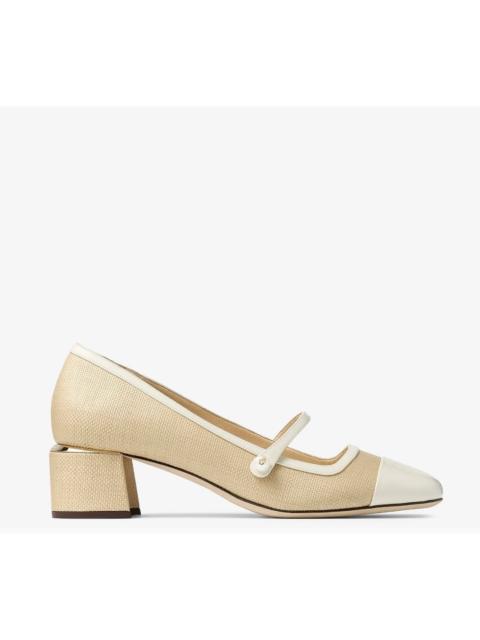 JIMMY CHOO Jimmy Choo Elisa Raffia Pumps