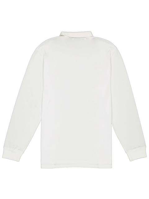 Polo Ralph Lauren Polo Ralph Lauren Men's White Custom Slim Fit Pique Polo Shirt