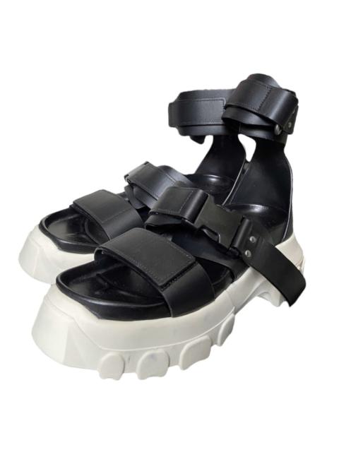 Rick owens ankle strap tractor leather sandals 36