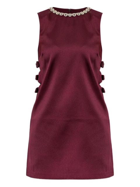 self-portrait cut-out mini dress