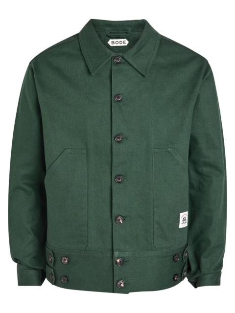 BODE Bode Knolly Brook Side Canvas Jacket