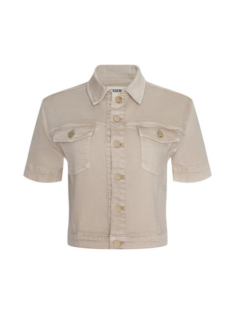 L'AGENCE Kirstie Jean Shirt Jacket