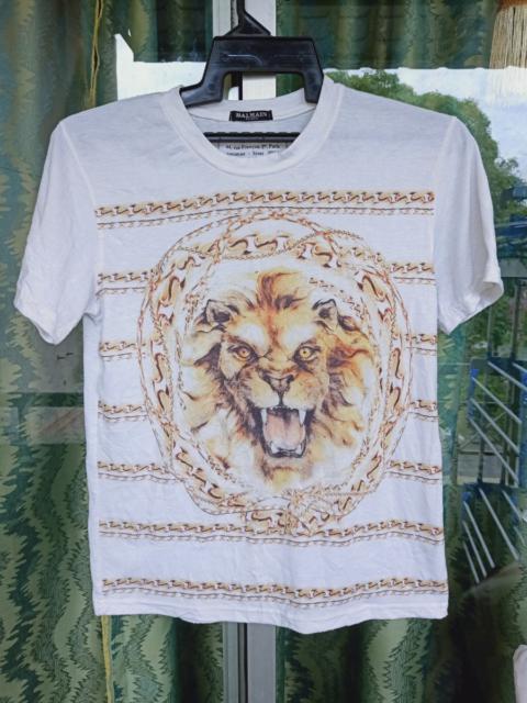 Balmain Balmain tiger art tee