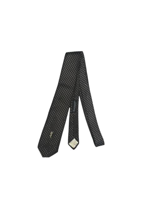 SAINT LAURENT yves saint laurent silk necktie lexury brand ysl