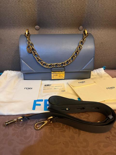 FENDI Fendi Kan U Calfskin Shoulder Bag
