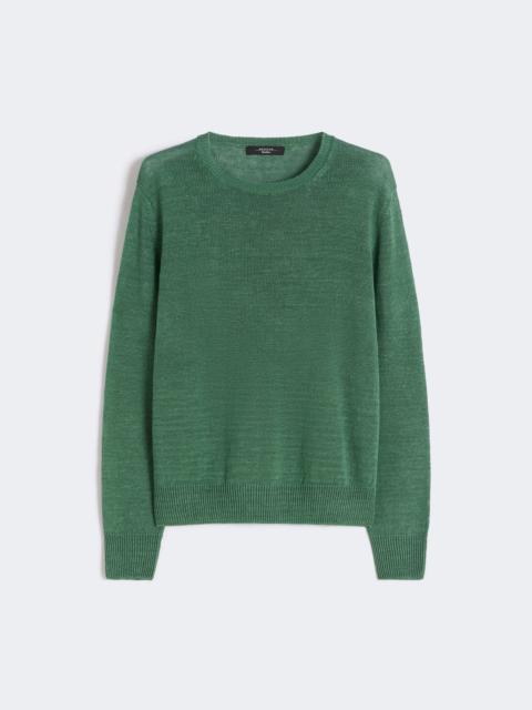 WEEKEND Max Mara Linen yarn jumper - GREEN