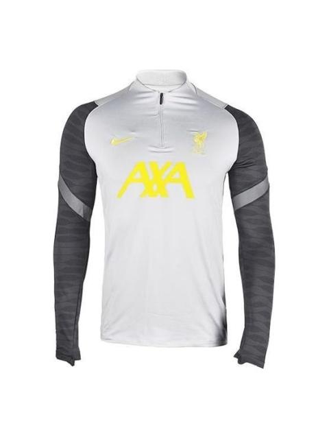 Nike Nike Liverpool FC Strike Dri-FIT Soccer Drill Top 'White Grey' DC7771-017