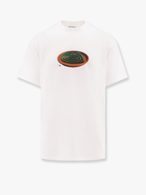 Carhartt Carhartt Wip Organic Cotton T-Shirt With Spiral Logo