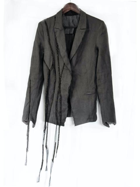Marc Le Bihan Cotton/Linen Chain Detail Jacket