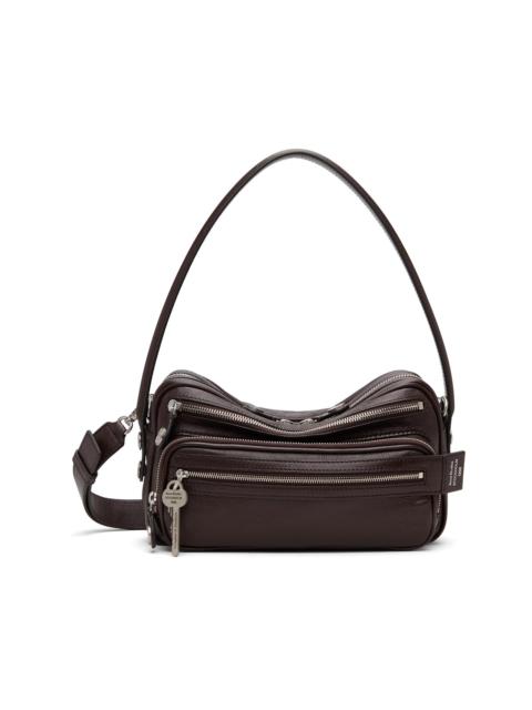 Acne Studios Brown Camero Party Bag