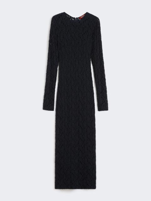 Max Mara SARTA Cloqué lace slim-fit dress