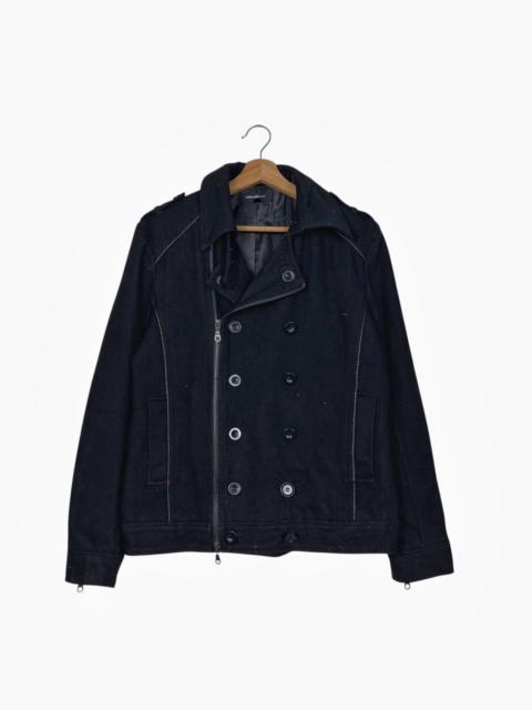 Other Designers In The Attic Double Breasted Zipper Jacket