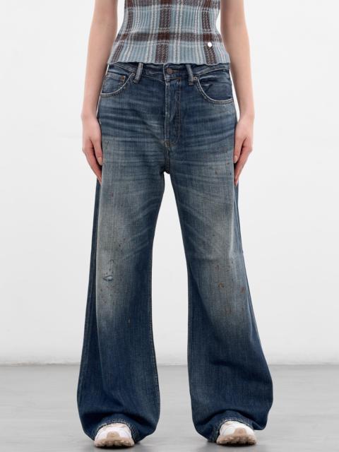 Acne Studios Blue Denim Trafalgar Baggy Jeans