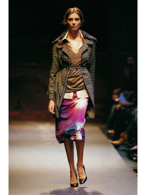 Prada Prada F/W'04 Silk Skirt