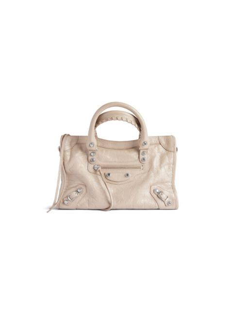 BALENCIAGA Women's Le City Small Bag in Beige