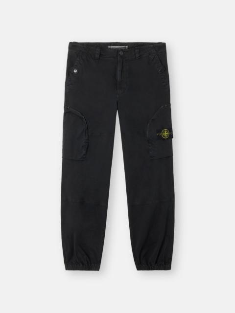 Stone Island 3100004 STRETCH ORGANIC BROKEN TWILL COTTON 'OLD' EFFECT