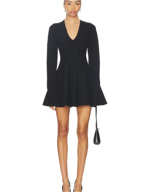 Fleur du Mal Knit Corset Dress With Underbust Detail